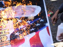 La reunión tiene lugar mientras continúan las protestas por tercer día consecutivo en Cisjordania y la Franja de Gaza. EFE/ A. Pain