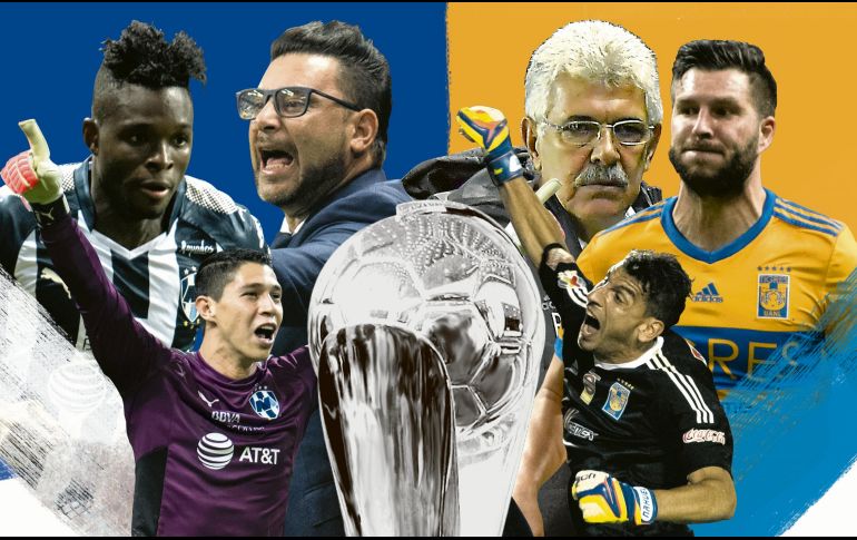Los enconados rivales del Clásico del Norte, de la ciudad de Monterrey, definirán hoy quién es el campeón del Apertura 2017. EL INFORMADOR/J. López