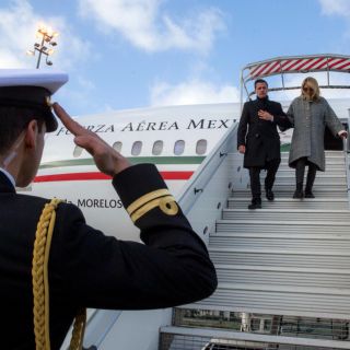 Peña Nieto arriba a París para participar en cumbre "One Planet"