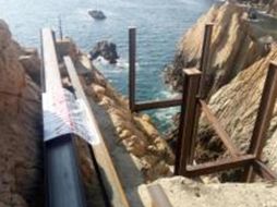 En el lugar se colocaban vigas metálicas, sobre bases de concreto en forma cuadrada. NTX / ESPECIAL