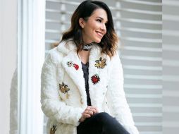 Laura G aceptó participar en el proyecto con la condición de que su hija Lisa la pudiera acompañar a trabajar en ocasiones. INSTAGRAM / lauragii