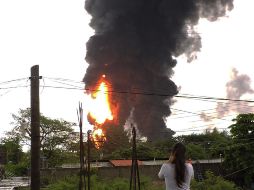 La Unidad Municipal de Protección Civil informó que a las 8:00 horas de este martes se reportó que un ducto se encontraba en llamas. EFE / ARCHIVO