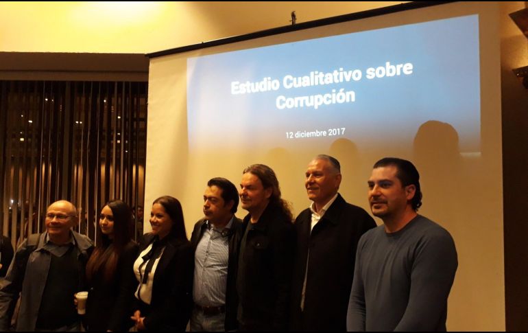 Esta noche fue presentado  El “Estudio Cualitativo sobre Corrupción” de Jalisco Cómo Vamos y Demoskópica. TWITTER / @jaliscomovamos