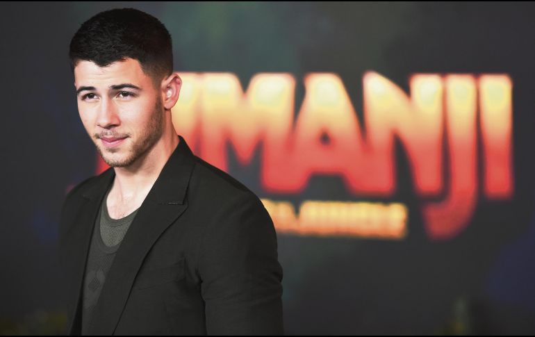 Nick Jonas. El cantante y actor en la premier de “Jumanji: Welcome to the Jungle”, en Los Ángeles, California. AP