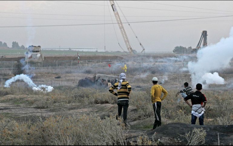 Hasta ahora, los disturbios en Gaza y Cisjordania han causado la muerte de seis palestinos. EFE/M. Saber