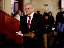 López Obrador reiteró su plan de amnistía para los delincuentes que se entreguen a la justicia y anunció becas y pensiones para universitarios y adultos mayores. SUN/I. Stephens