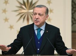 El presidente turco acusó a Israel de ser un Estado terrorista que maltrata a los palestinos. AP
