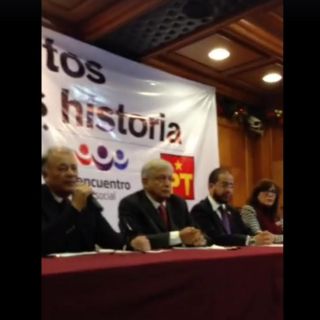 El PT y PES firman acuerdo para coalición con Morena