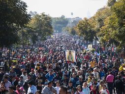 La Secretaría de Desarrollo Social reporta la entrega de más de 30 mil cobijas, cuatro mil 900 paquetes y 97 mil cenas calientes. SUN / C. Rogel