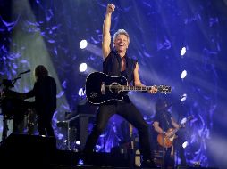 La banda de glam metal Bon Jovi, que tras 34 años de existencia sigue activa, fue la más votada por los fanáticos. EFE / ARCHIVO