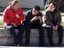 Recomiendan a la población usar al menos tres capas de ropa de algodón o lana. NTX / G. Granados