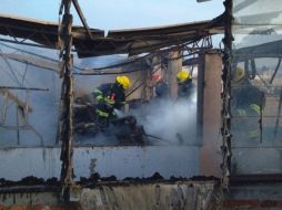 No se reportan personas lesionadas por el siniestro. ESPECIAL/ Bomberos Guadalajara