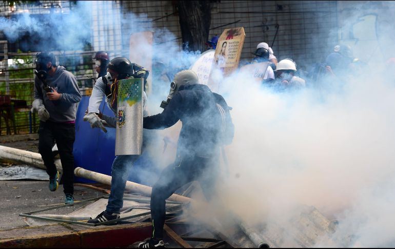 Las protestas opositoras en Venezuela dejaron unos 125 muertos entre abril y julio. AFP / ARCHIVO