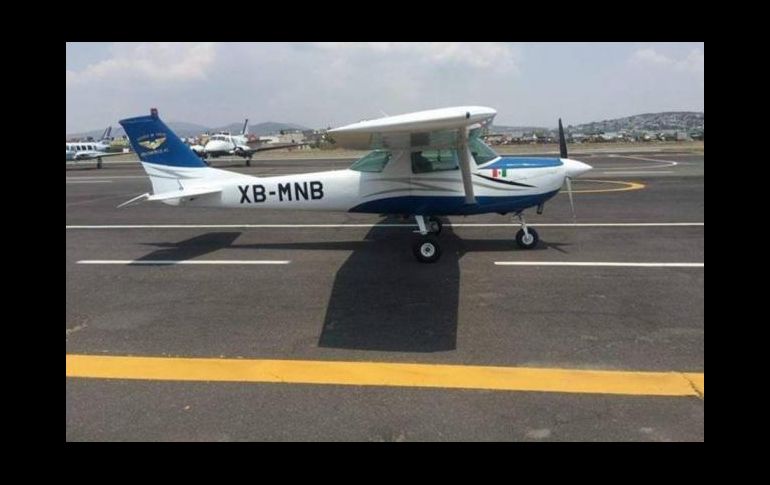 La aeronave fue reportada como desaparecida desde las 12:30 horas del viernes.  ESPECIAL