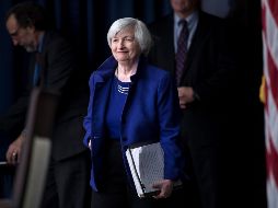 Janet Yellen dejará la presidencia de la Reserva Federal en febrero de 2018, será reemplazada por Jerome Powell. AFP/B. Smialowski
