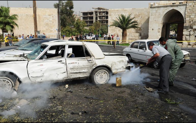 Tras interceptar el auto, los soldados lo detonaron poco antes del acceso oeste de Damasco, lo que ocasionó la muerte del suicida. AFP/ARCHIVO