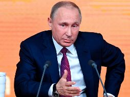 El mandatario ruso explicó que aún no ha definido un programa electoral. AFP/A. Nemenov