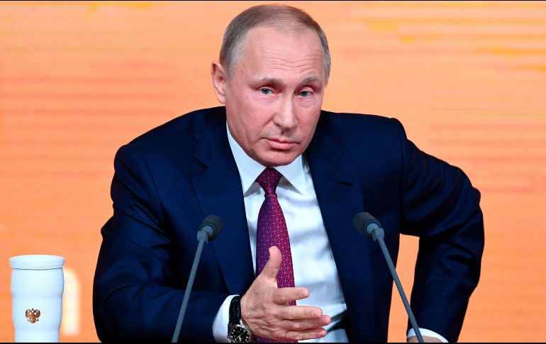 El mandatario ruso explicó que aún no ha definido un programa electoral. AFP/A. Nemenov