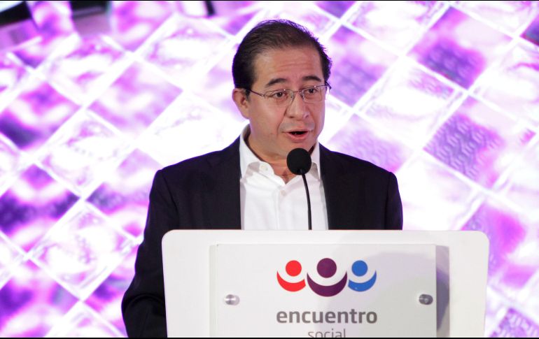 Hugo Eric Flores, presidente del Partido Encuentro Social. SUN / ARCHIVO