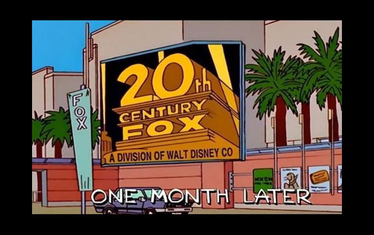 En el episodio se ve una imagen en donde aparece el logo de la 21th Century Fox y se puede leer que los estudios son 
