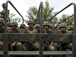 El marco normativo de la Ley de Seguridad Interior busca reglamentar y limitar la temporalidad de las operaciones de auxilio a cargo de las Fuerzas Armadas. NTX / ARCHIVO