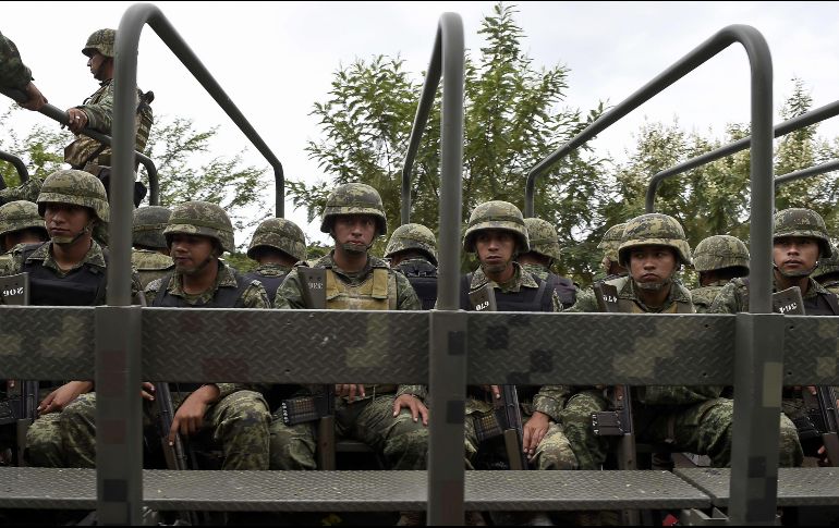 El marco normativo de la Ley de Seguridad Interior busca reglamentar y limitar la temporalidad de las operaciones de auxilio a cargo de las Fuerzas Armadas. NTX / ARCHIVO
