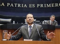 El coordinador del blanquiazul en el Senado, indicó que cada legislador de su bancada expresará su sensibilidad sobre el tema en cada voto. TWITTER / @FHerreraAvila