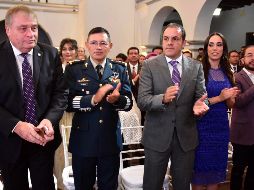 Blanco presentó ayer su segundo informe de Gobierno al frente dle Ayuntamiento de Cuernavaca. SUN