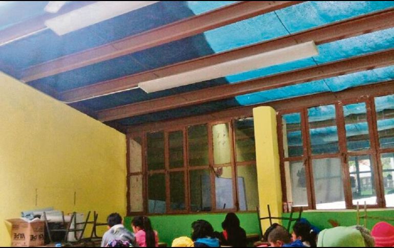 Los padres de familia exigen que la Secretaría de Educación Jalisco arregle los problemas en la primaria 'Manuel Durán Cárdenas'. ESPECIA