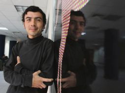 Israel Olea actualmente cuenta con la beca PECDA para jóvenes creadores. EL INFORMADOR/E. Barrera