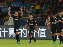 Con gran autoridad, Tuzos venció al equipo local y se adjudicó la tercera plaza, en partido disputado en el estadio Sheikh Zayed Sports City de Abu Dabi. AP / H. Ammar