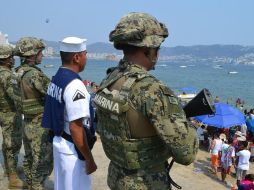 La Secretaría de Marina-Armada de México vigilará las 145 playas de mayor afluencia turística de ambos litorales del país. NTX / ARCHIVO