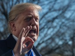 ''Nuestro sistema de inmigración actual ayuda a intereses especiales, pero perjudica a los trabajadores estadounidenses, a los contribuyentes y a la seguridad nacional'', dice. AFP / N. Kamm