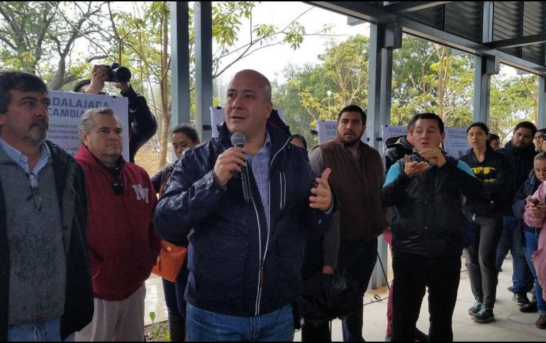 Alfaro Ramírez destacó que el parque tendrá la presencia de guardia municipal durante todo el día. ESPECIAL/ @GuadalajaraGob