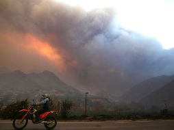 La catástrofe ha destruido más de mil construcciones y ocasionado la muerte de dos personas. EFE/ M. Eliason
