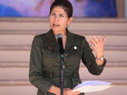 Hernández se desempeñó como Ministra Directora de Comunicaciones y Estrategia de Gobierno de Honduras entre 2014 y 2017. AFP