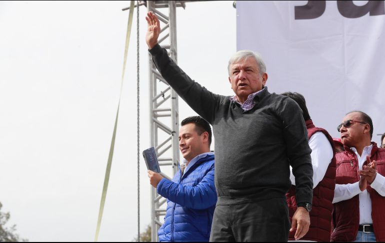 López Obrador dijo que Los Pinos pasarán a ser un lugar de recreación y espacio abierto del Bosque de Chapultepec. SUN / I. Olivares