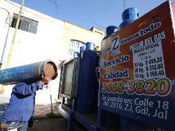Valor. A inicios de 2017, el cilindro de 30 kilogramos tenía un costo de 470 pesos. EL INFORMADOR/R. Tamayo