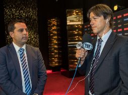 Según Matías Almeyda, él buscó que Alanís se quedara en el equipo; así lo declaró desde la ciudad de Miami, lugar donde se realizó el sorteo de la Concachampions. MEXSPORTS / D. Leah