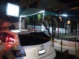 El hecho ocurrió en un bar ubicado en el cruce de la avenida Prolongación Colón y Eje las Torres. ESPECIAL
