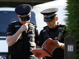 Policías continúan con el registro de tres viviendas en Sheffield, y una en Chesterfield. AFP/ARCHIVO