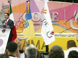 André Marx Miranda Campos, director general del Code Jalisco, resaltó los logros deportivos de los atletas jaliscienses en justas nacionales e internacionales. EL INFORMADOR/A. Camacho