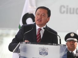 El secretario de gobernación destacó que la Policía Federal, es la más reconocida y con más confianza ciudadana. NTX / G. Durán