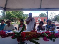 La y aspirante a la candidatura independiente a la Presidencia de la República dijo que hasta ahora ha recolectado más de 100 mil firmas en 12 estados.  TWITTER / @CNI_Mexico