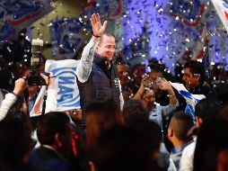 El panista reviró a su posible adversario del PRI, José Antonio Meade y le dijo que el desubicado es él porque la inmensa mayoría de los mexicanos repudian al tricolor. SUN / Y. Xolalpa