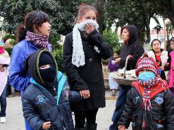 Exhortan a la población a extremar precauciones, dado que los fenómenos pueden provocar heladas de ligeras a moderadas durante los próximos días. NTX / ARCHIVO