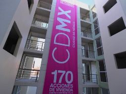 La unidad habitacional se desarrolló en una superficie de tres mil 34 metros cuadrados. TWITTER / @ManceraMiguelMX