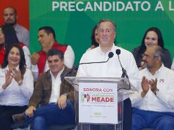 Respecto a la detención del ex secretario adjunto del PRI y cercano colaborador de Fabio Beltrones señaló que en lo personal “le tiene afecto”. SUN / B. Fregoso