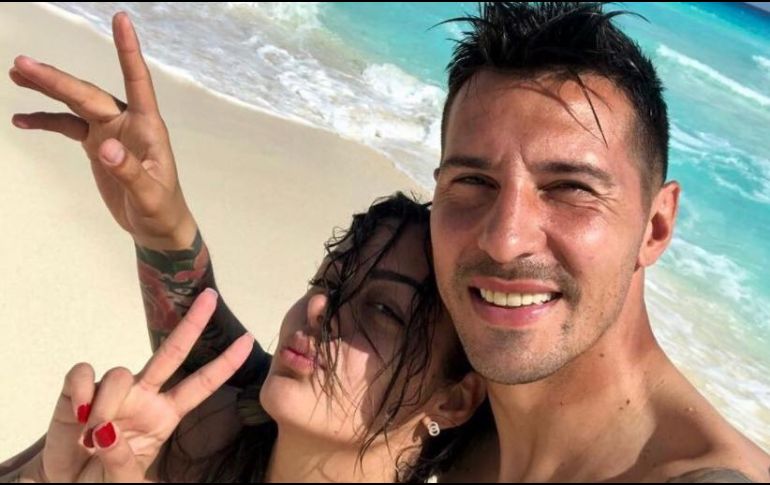 Riquelme mostró su incondicional apoyo al paraguayo. INSTAGRAM / larissariquelme