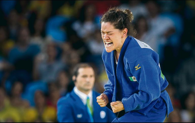 En Río 2016 la tapatía superó a todas sus oponentes para colgarse la medalla de oro. MEXSPORT